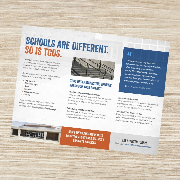 Tri-fold brochure