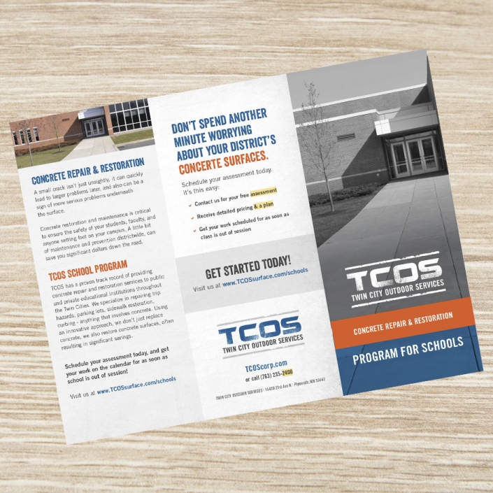 Tri-fold brochure